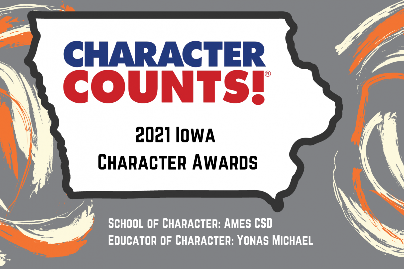 Ames CSD Honored with Two Iowa Character Awards