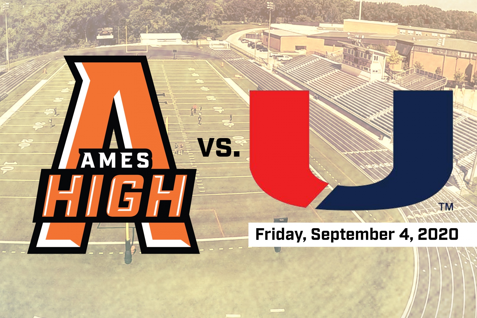 Ames High will Compete Against Urbandale with No Crowd on Friday, September 4