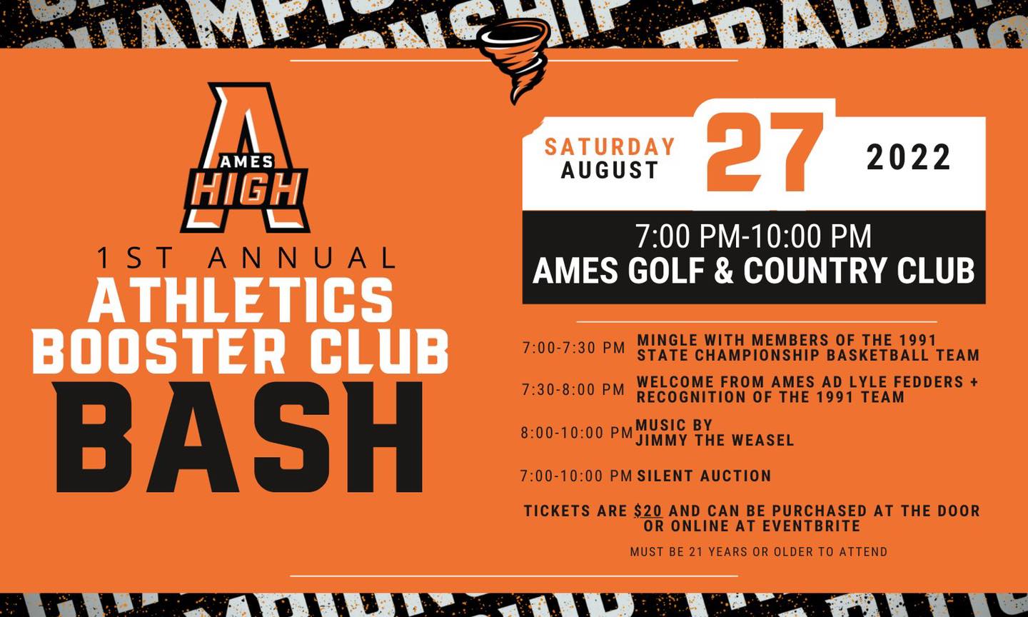Join Us For the 1st Annual Booster Club Bash
