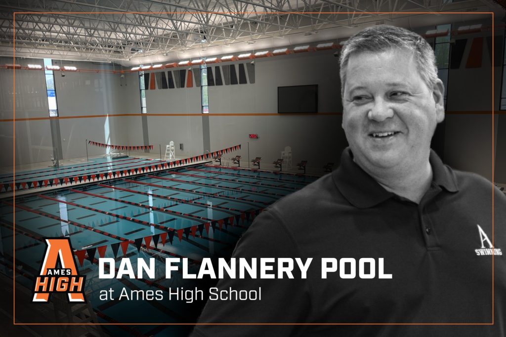 New Ames High Pool to be Named after Ames High Swim Coach Dan Flannery